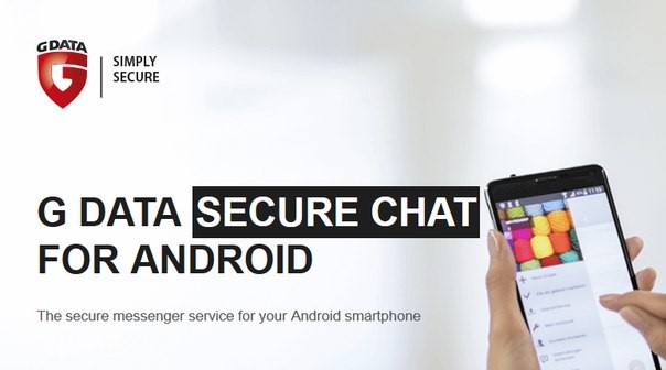 Chattez en toute sécurité sur Android avec G Data Secure Chat