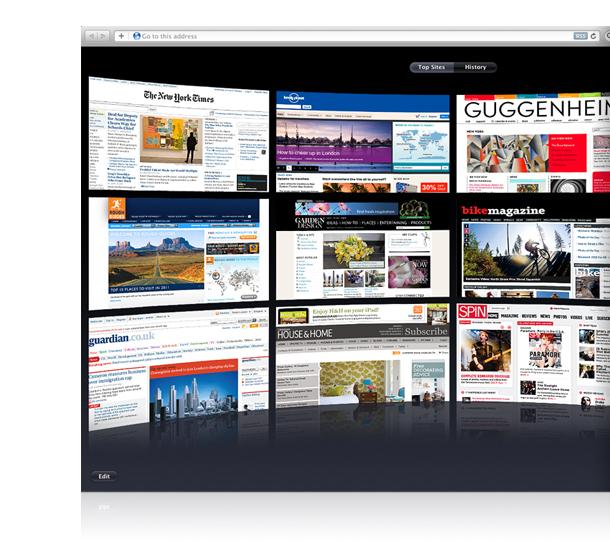 Safari : surfez sur internet avec la plus belle planche du marché